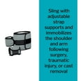 thumbnail image 3 of McKesson Shoulder Immobilizer, One-Size Fits Most, Low-Profile Design, 1 Ct, 3 of 12