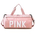 thumbnail image 1 of Bolsa De Ejercicios Oxford Dry Wet Separation Bolsas de gran capacidad para viajes, natación (rosa) Ehuebsd Para Estrenar, 1 of 9