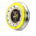 thumbnail image 2 of US Military Academy 19" Double Neon Wall Clock, 2 of 5
