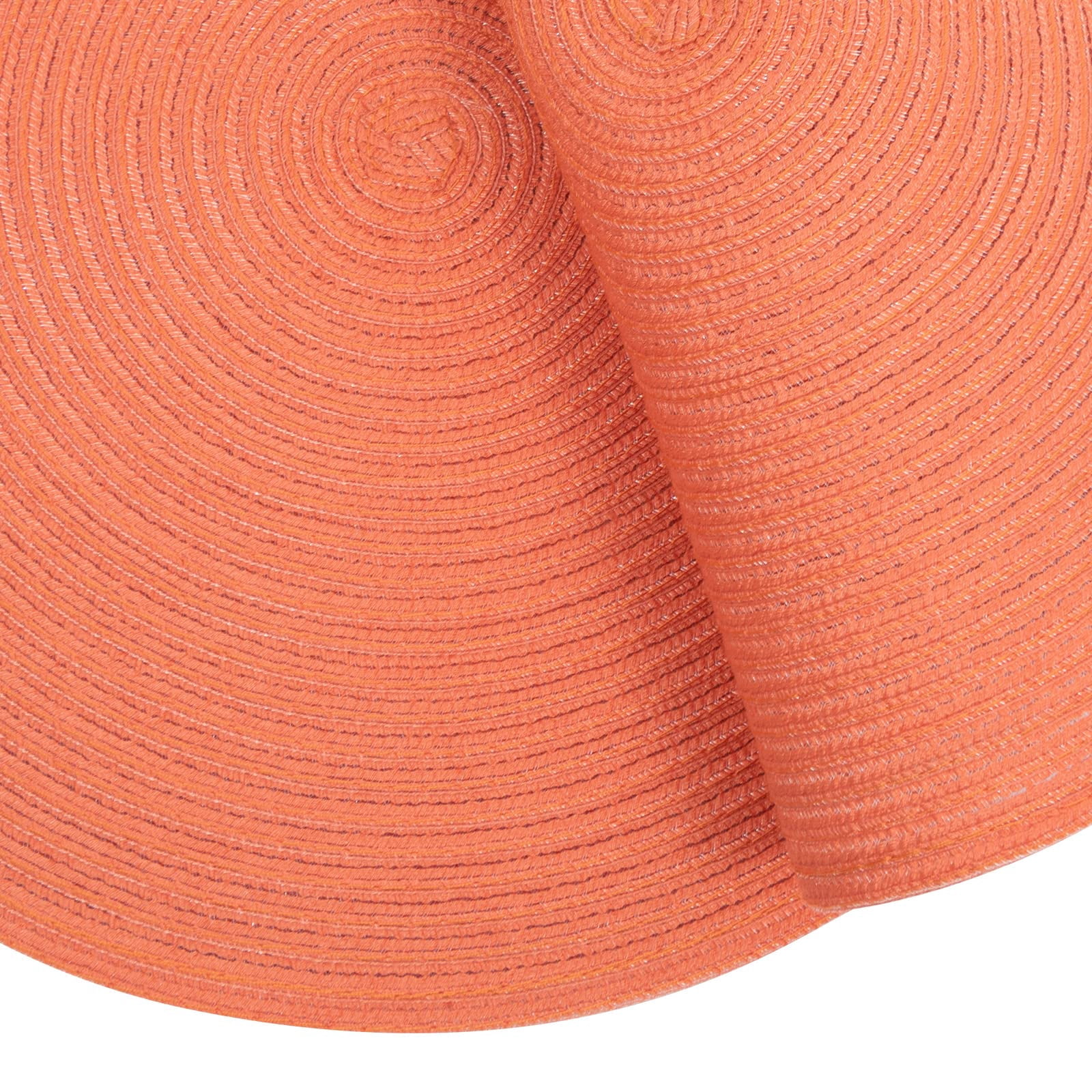 Round Placemats Set of 6 Woven Braided 15 inch Circle Placemat for Dining Tables Kitchen Table Mats Washable