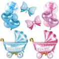 thumbnail image 1 of Globos para baby shower, globos de aluminio para baby shower de niño y niña, color rosa y azul, es un niño y una niña, regalos para eventos, fiestas, globos para el primer cumpleaños, 1 of 5
