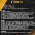 thumbnail image 4 of 24236933 Automatic Transmission Fluid Filter Kit, For 6L80E/6L90E, For Cadillac Escalade/STS, For Chevy Avalanche Colorado/Silverado/Suburb, 4 of 8