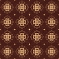 thumbnail image 1 of Ahgly Company Tapis d'Intérieur Lavable en Machine Carré Rouge, 8 Pieds Carré, 1 of 7
