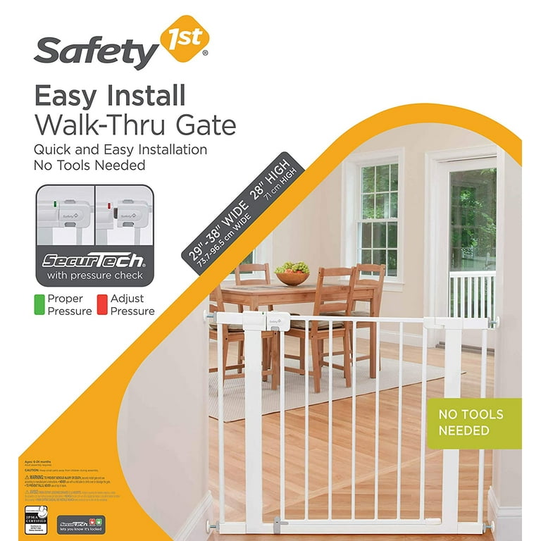Safety 1st Lift, Lock And Swing Gate GA048TAP1 The Home, 41 OFF