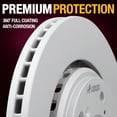 thumbnail image 5 of Metrix Premium Chassis Parts - 12.6 inch (320mm) 2 PC Front Coated Vented Disc Brake Rotor Fits 2015-2023 Honda Odyssey, 2016-2022 Pilot, 2017-2022 Ridgeline, 2017-2020 Acura MDX, 2019-2022 Passport, 5 of 9