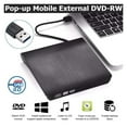 thumbnail image 3 of USB 3.0/TYPE-C DVD-ROM CD RW CD-ROM player External DVD Optical Drive Recorder Portable for Laptop Computer pc Win7/8/10 ,Portable, 3 of 6