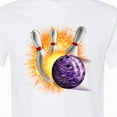 thumbnail image 4 of Inktastic Bowling Strike T-Shirt, 4 of 5