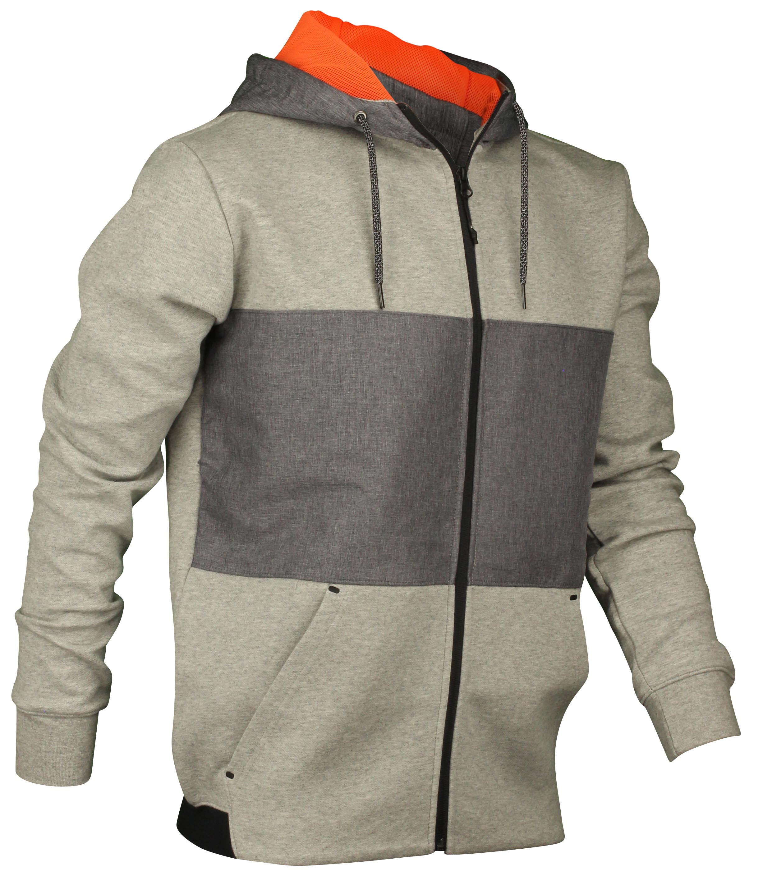 Water-resistant Bonded Zip-up Hoodie for Men Fleece Top Quiksilver Mens Highland Gaze