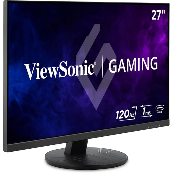 Restored ViewSonic VX2716A-S 27" 1080p 1ms 120Hz IPS Gaming Monitor, Black (Refurbished)