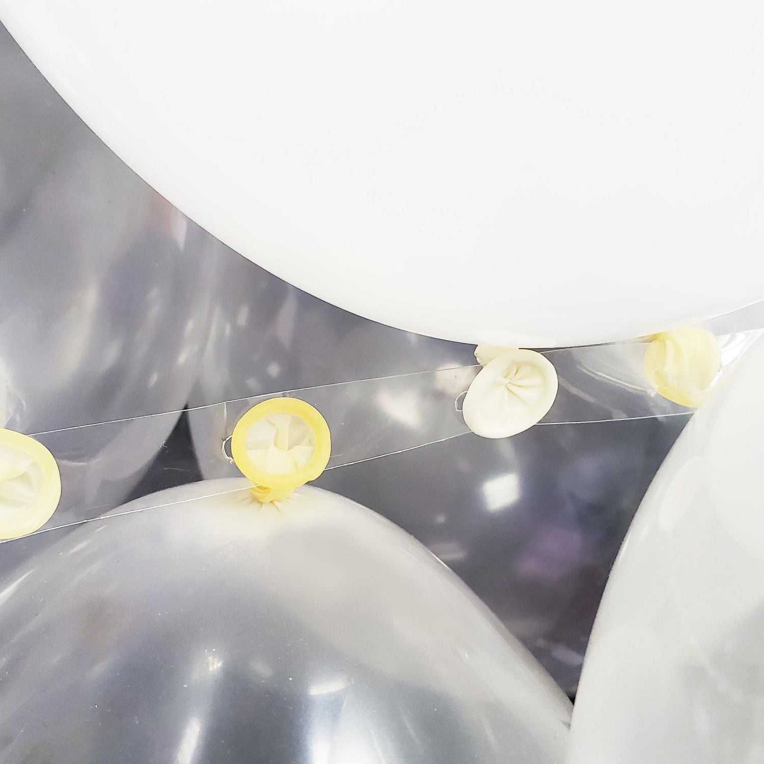 Way To Celebrate! Clear Balloon Garland Tape, 16.4ft., Plastic Balloon Garland Tape, 16.4FT