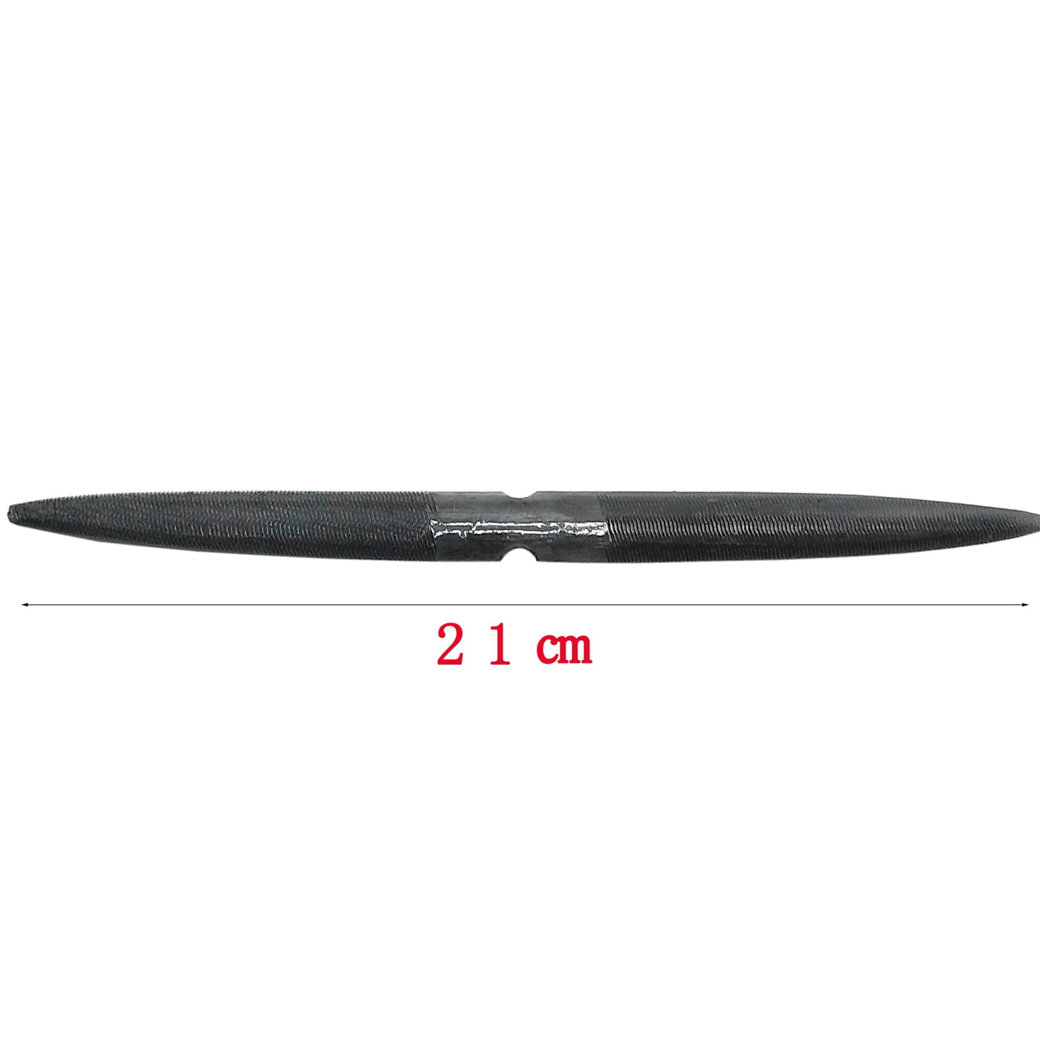 8 Inch Carbon Steel Double Ended Flat and Half Round Wax Carving File 