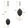 thumbnail image 2 of Baohd 2pieces Versatile Plant Hanger Hooks Bearing Capacity For All Plants Adjustable Height, 2 of 6