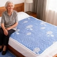 thumbnail image 3 of Washable Underpad 19.7x27.6 Inch, Reusable Waterproof Incontinence Bed Pad for Adults Elderly Kids Pets, Absorbent Cotton Protective Pad for Bed Couch, 3 of 8