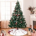 thumbnail image 7 of Rateoe Bloody Hand Print Christmas Tree Skirt 30" for Xmas Holiday New Year Party Circle Tree Mat Ornaments Decoration, 7 of 7