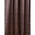 thumbnail image 6 of Kika Home Collections Handmade 48"x108" Modern Dark Brown Solid Decorative Grommet Curtains, 2 Count, 6 of 6