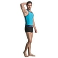 thumbnail image 3 of Mens Sweat Neoprene Slimming Waist Trainer Sport Tank Top Shirt, 3 of 6