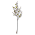 thumbnail image 1 of Bouclair Green Artificial Cherry Blossom Stem, 1 of 2