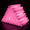 Pink, variant on 16" LED Glow Foam Sticks - 50 Pack White Light Up Batons for Parties, Events & Shows by PartyGlowz