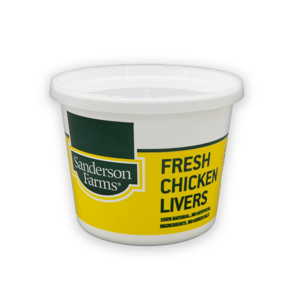Sanderson Farms Fresh Chicken Livers, 1.01.5 lb