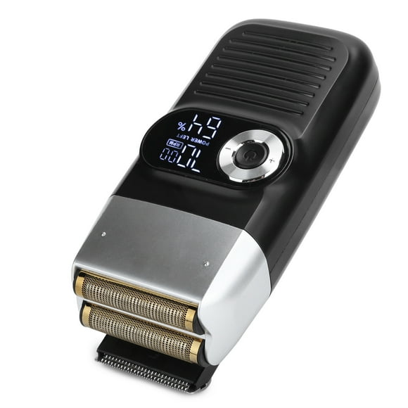 Fosa Electric Foil Shaver Bald Head Beard Trimmer LCD Mustache 2021