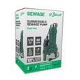 thumbnail image 4 of Zoeller 1261-0001 Sewage Pump, 1/3HP, 4 of 6