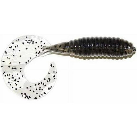 Kalin's Lunker Grub 3 inch Smoke Salt and Pepper