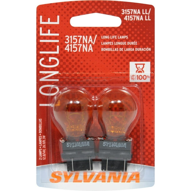 SYLVANIA 3157NA/4157NA Long Life Miniature Bulb - Walmart.com - Walmart.com