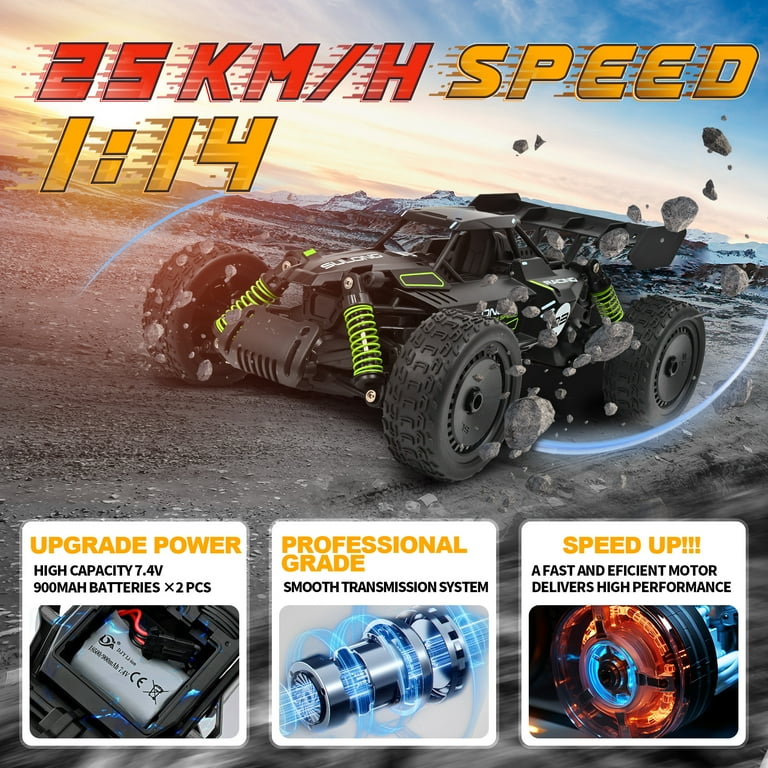 Remote Control Car 1 14 Alloy High Speed Fast RC 25 KM H RC