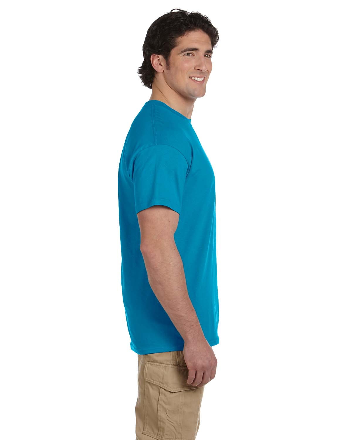 Mens 5.2 oz., 50/50 ComfortBlend EcoSmart T-Shirt 5170 (2 PACK)