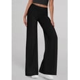 thumbnail image 3 of Pantalones Palazzo de Pierna Ancha PRETTYGARDEN Negro Talle M, 3 of 4
