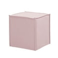 thumbnail image 4 of Rustic Manor Leilany Upholstered Linen Square Ottoman, Bedroom and Living Room Furniture, Light Pink, 4 of 7