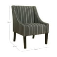 thumbnail image 3 of HomePop Modern Swoop Accent Armchair, 3 of 7