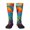 2 Black-2, variant on Logiee Vibrant Parrot Splash Art Print Gift Stocking Stuffers,Adult Stockings,Novelty Socks,Funny Socks Birthday Running Walking Sleeping