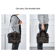 thumbnail image 6 of Insulated Crossbody Lunch Bag 10L Lunch Tote with Adjustable Shoulder Strap for Work Office Picnic Mushrooms and Glittering Stars, 6 of 6