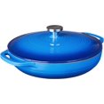 thumbnail image 1 of Lodge EC3CC33 Color 3-Quart Covered Casserole (Caribbean Blue), 1 of 6