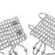 thumbnail image 5 of Accesorios de Cadena de La Cadera de La Danza Del Vientre de La Bufanda de La Cadena de La Cintura de La Borla Del Cristal Del Brillo - Plata, Estilo 2 Sunnimix cinturón de la cadena de la cintura de la danza de vientre, 5 of 8