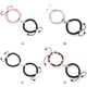 thumbnail image 3 of Guardurnaity de cuentas de moda para parejas, regalo para diversas festividades. Pulseras de pareja con cuerda elástica. Ropa, zapatos y accesorios Miscelánea tipo+2, 3 of 6