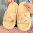 thumbnail image 1 of Bonitas zapatillas de suela gruesa con dibujos animados para hombre y mujer, de EVA, antideslizantes, suaves y con suela gruesa, para verano, 1 of 5