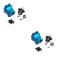 thumbnail image 2 of Caja de Cambios Diferencial Vogacara Control Remoto Metal para WLtoys 144010 144001, 2 of 6