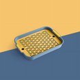 thumbnail image 1 of AMERTEER Drainage Tray Double Tea Tray Plastic Storage Tray Tea Table Fruit Tray For Home Living Room, 1 of 5