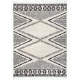thumbnail image 2 of nuLOOM Cassia Moroccan Diamond Shaggy Tassel Area Rug, 5' 3" x 7' 7", Off White, 2 of 2