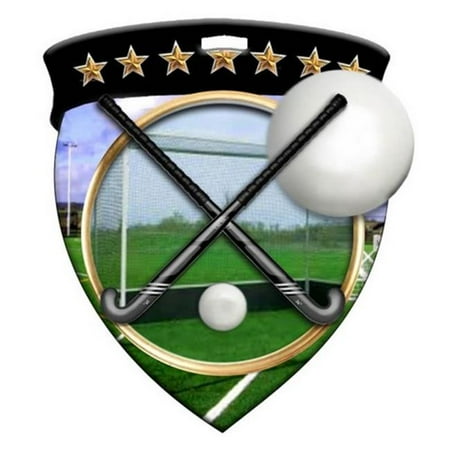 Simba CSM414 3 in. Color Shield Medallion Field Hockey
