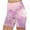 Pink, variant on Yoga Shorts for Womens 2025 Plus Size High Waist Fashion Printed Yoga Leggings Fitness Running Gym Ladies Solid Sports Active Three Minutes Pants