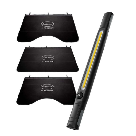 Eastwood Gladius COB LED Worklight and 3 Piece Fender Cover Set Kit
