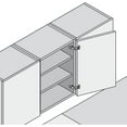 thumbnail image 2 of Blum 70T6550 Hinge 170 Degree Overlay Free-Swinging Screw On - Nickel, 2 of 4