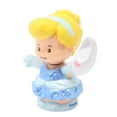 thumbnail image 2 of Replacement Part for Collectible Fisher-Price Little People Princess Cinderella Castle Playset FHG48 - Replacement Cinderella Figure with Blue Dress Holding White Glass Slipper, 2 of 7