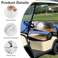 thumbnail image 6 of Aplkyhs Ethnic print Universal Golf Cart Seat Cover, Golf Cart Seat Towl Blanket, Golf Cart Covers for 2-Person Seats Club Car, Golf Cart Accessories Golf Gifts for Men Soft and Comfortable, 6 of 7