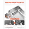 thumbnail image 4 of VEVOR 24QT Commercial Food Warmer, Full-Size Pan Electric Steam Table, 1200W Professional Countertop Stainless Steel Buffet Bain Marie with 86-185°F Temp Control for Catering, Buffet, Restaurants, 4 of 9