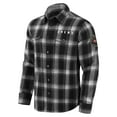 thumbnail image 2 of Men's Darius Rucker Collection by Fanatics Black San Francisco 49ers Flannel Plaid Full-Snap Shirt, 2 of 6