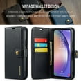 thumbnail image 4 of for Samsung Galaxy A16 5G Case, PU Leather Detachable Vintage Wallet Flip Magnetic Clousure Drop Protective Slim Phone Case Cover for Samsung Galaxy A16 5G with Card Holder - Blue, 4 of 8